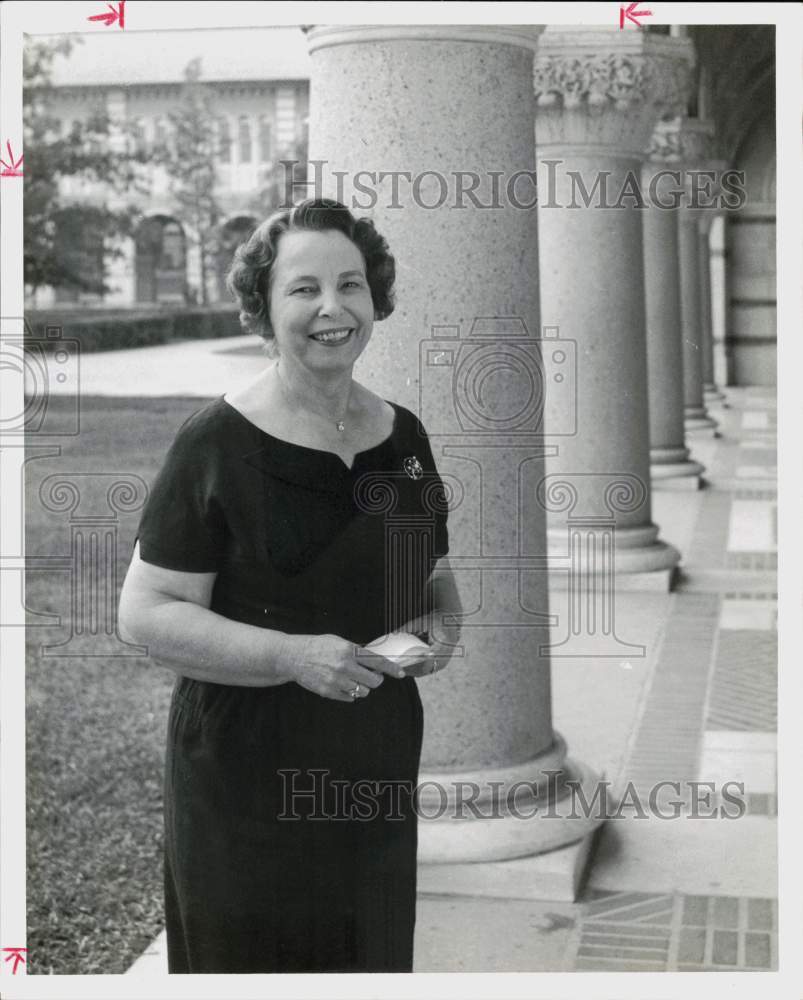 1965 Press Photo Phi Eta National Sorority State Group President Margaret Jarboe- Historic Images