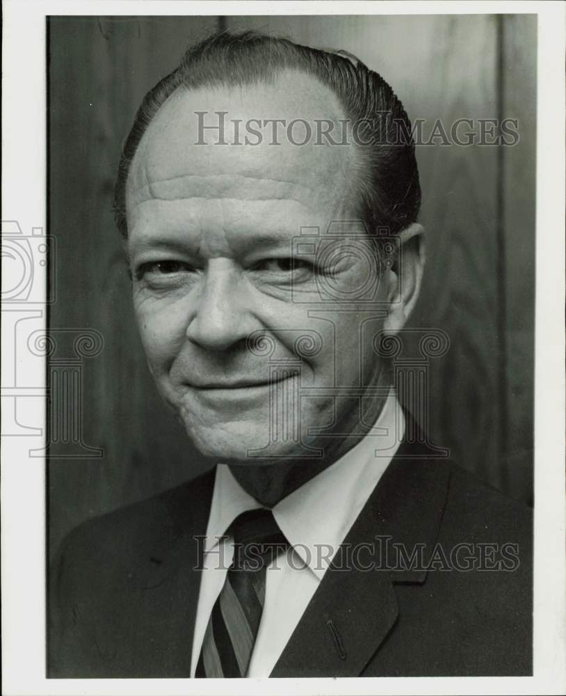 1970 Press Photo Robert Herring, Houston Natural Gas president and CEO.- Historic Images