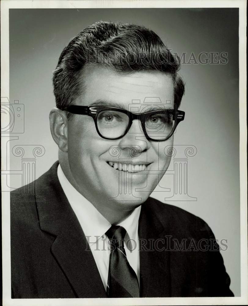 1963 Press Photo James P. Bailey, Houston mayoral candidate. - hpa97828- Historic Images