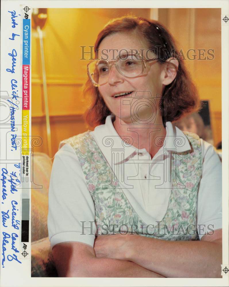 Press Photo New Orleans Fifth Circuit Court of Appeals member - hpa97872- Historic Images