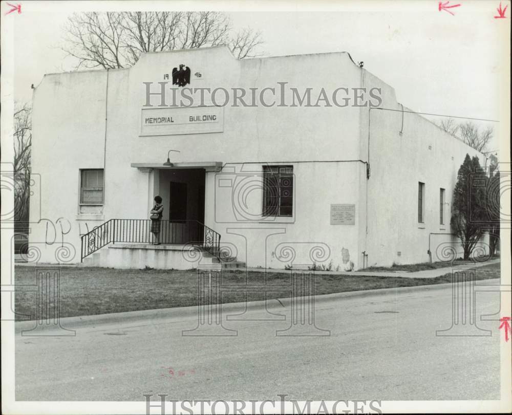 1963 Press Photo Pasadena Memorial Building, established in 1946 - hpa98207- Historic Images