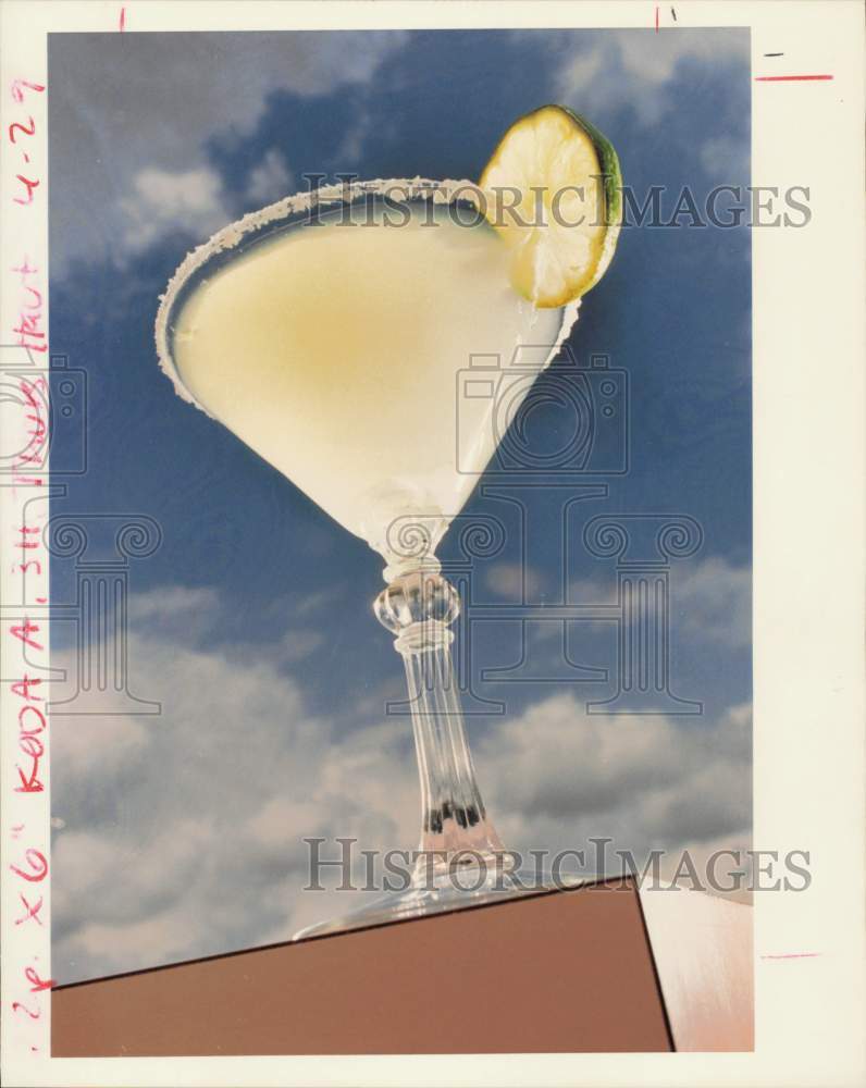 1993 Press Photo Giant margarita for Pico&#39;s margarita event in Houston- Historic Images