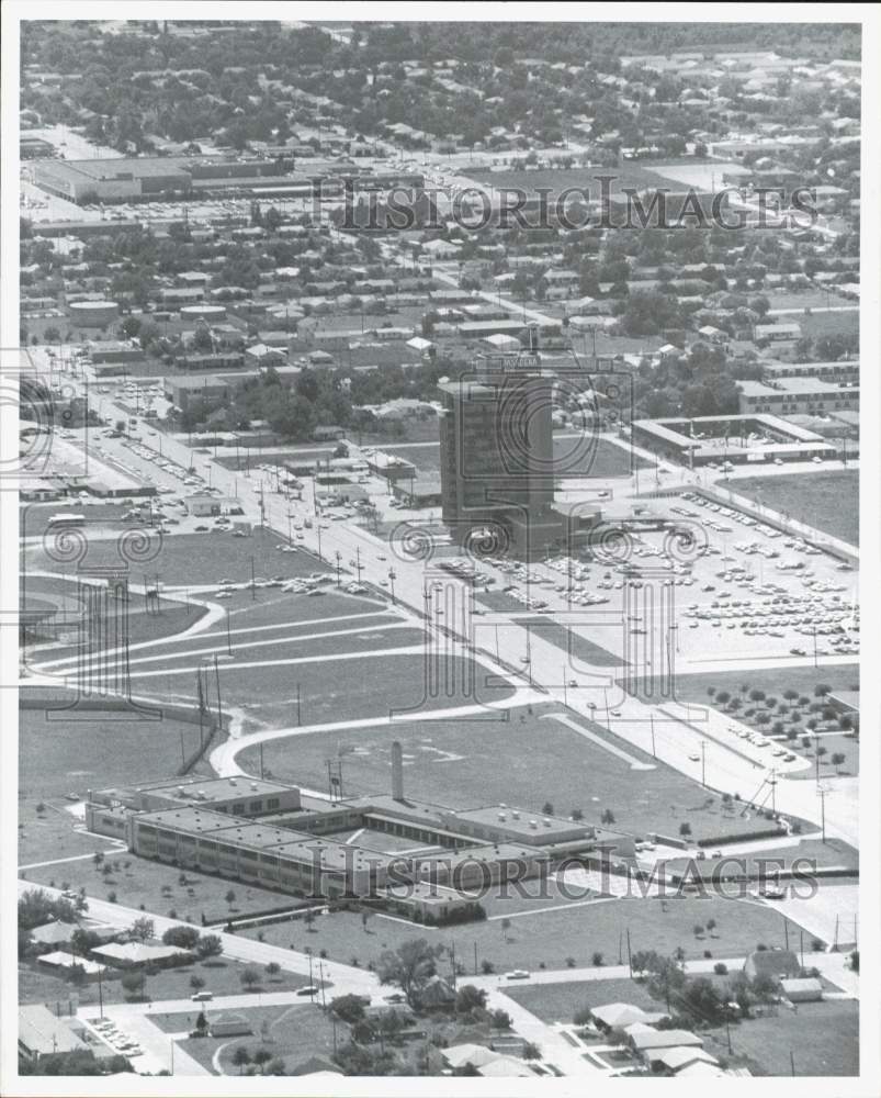 Press Photo Pasadena, Texas aerial view - hpb00405- Historic Images