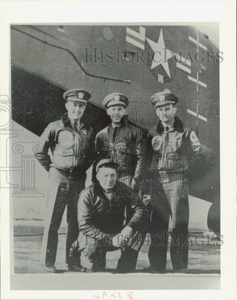 1958 Press Photo Jake Garn, Utah Republican senator, shown as a Navy pilot- Historic Images