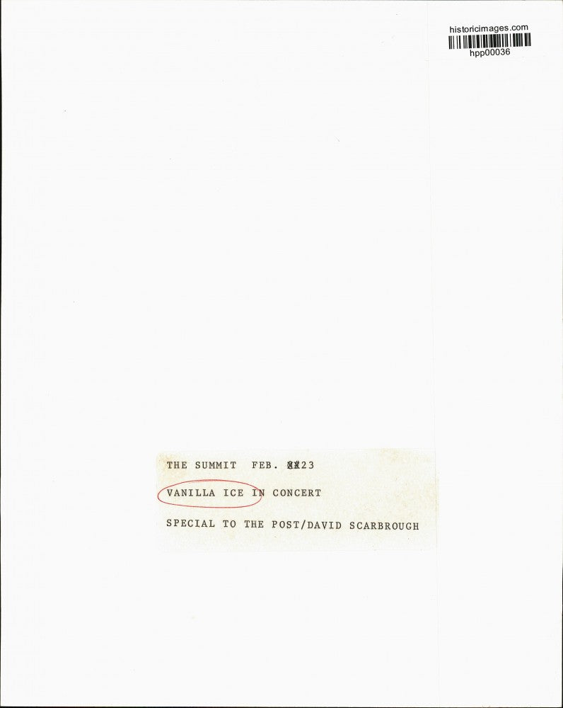 Press Photo Vanilla Ice in Concert at The Summit - hpp00036