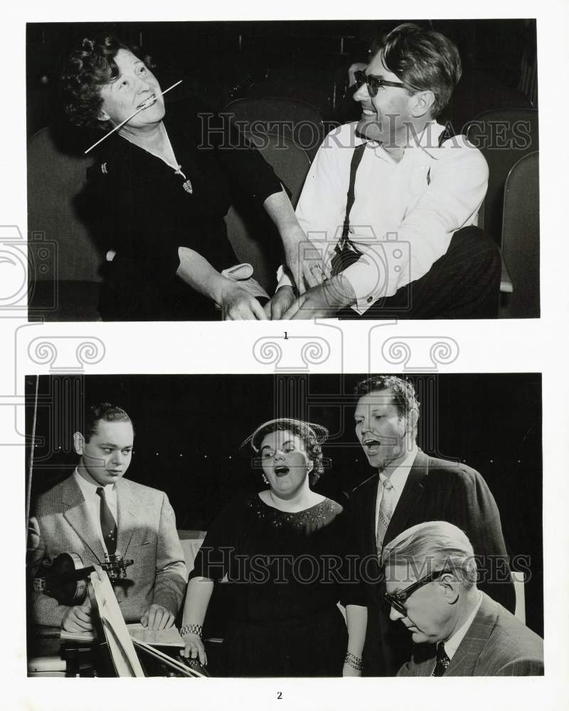 1947 Press Photo Stars of &quot;Bell Telephone Hour&quot; Radio Program - hpp00785- Historic Images