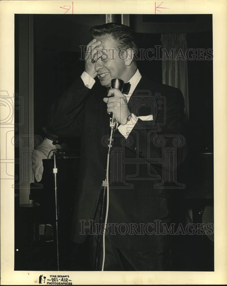 1960 Press Photo Mel Torme, jazz singer, musician and composer. - hpp01778- Historic Images