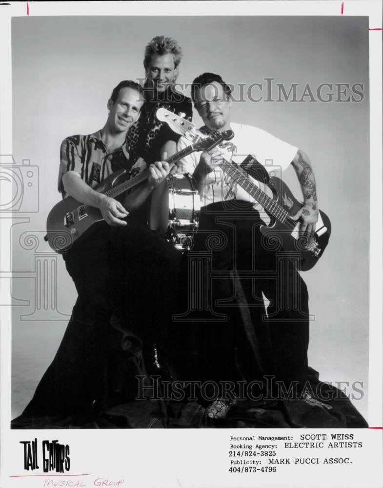 Press Photo The Tail Gators, Musical Group - hpp04729- Historic Images