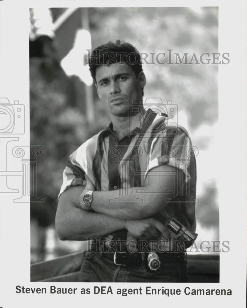 Press Photo Steven Bauer as DEA Agent Enrique Camarena - hpp04789- Historic Images