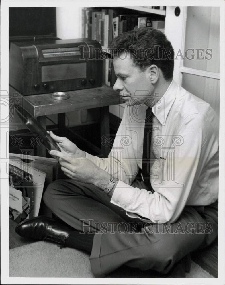 1957 Press Photo Charles Van Doren, &quot;Twenty-One&quot; TV Quiz Show Winner - hpp04816- Historic Images