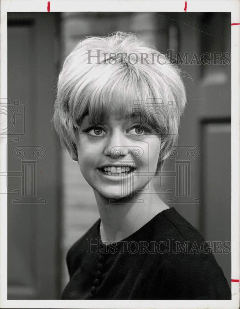 1972 Press Photo Actress Goldie Hawn - hpp05223- Historic Images