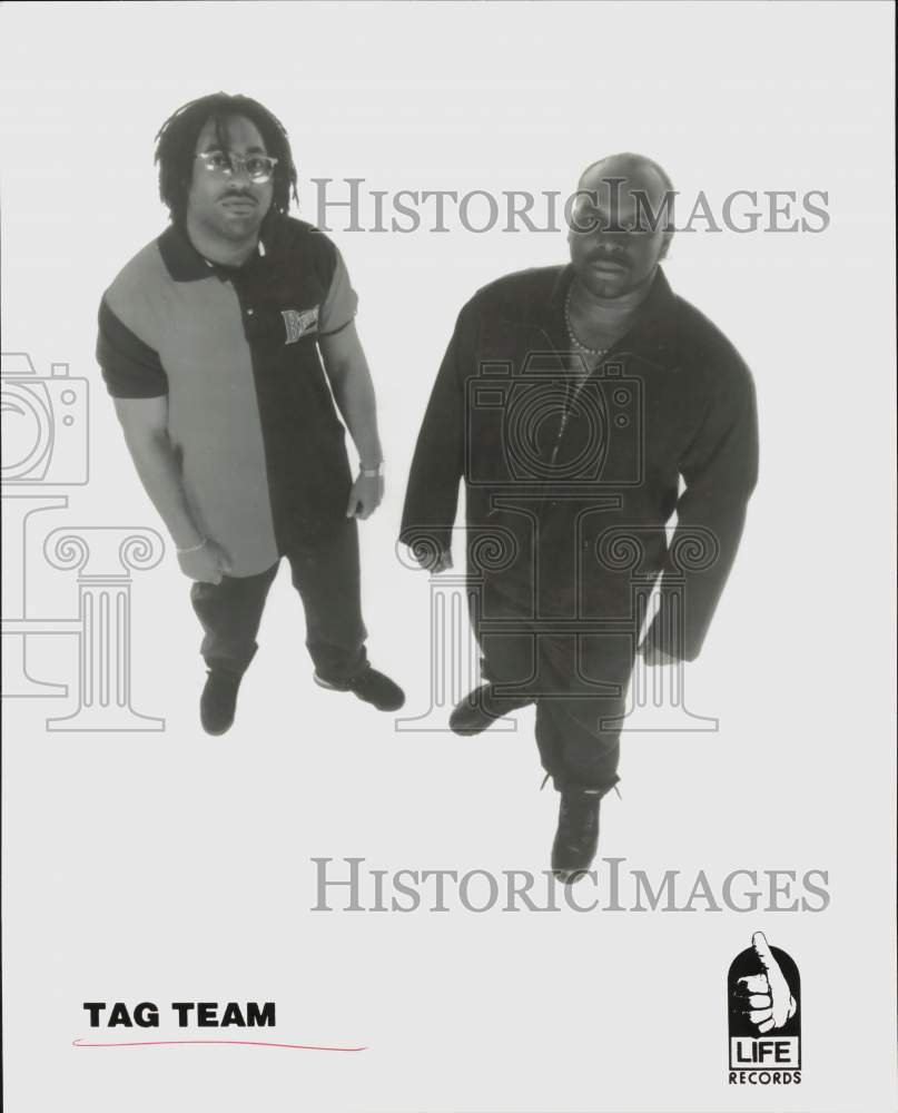 Press Photo Tag Team, Music Group - hpp05837- Historic Images