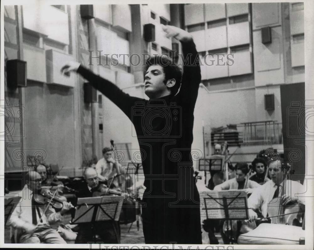 1970 Press Photo Pianist &amp; Conductor Daniel Barenboim - hpp07049- Historic Images