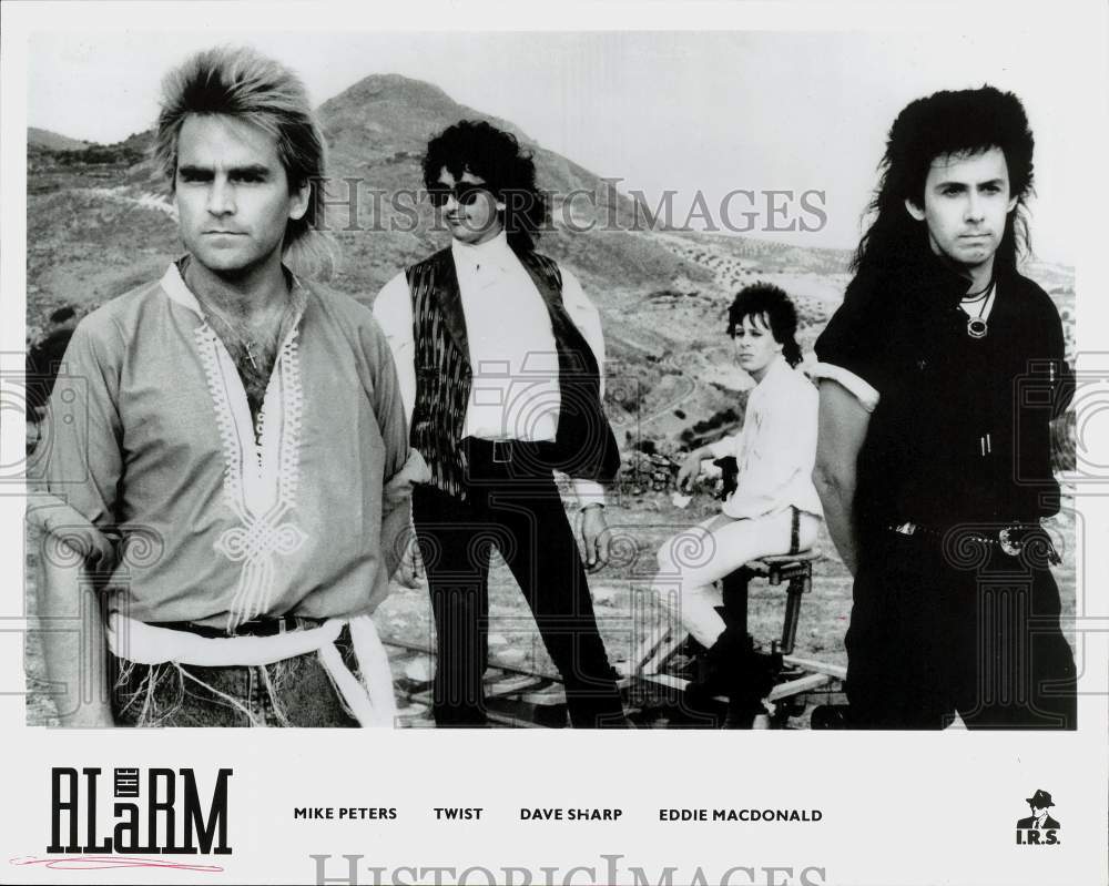 Press Photo The Alarm, Music Group - hpp07313- Historic Images