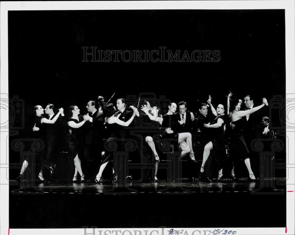 1987 Press Photo "Tango Argentino," Featured Dancers, The Ensemble - hpp07328- Historic Images