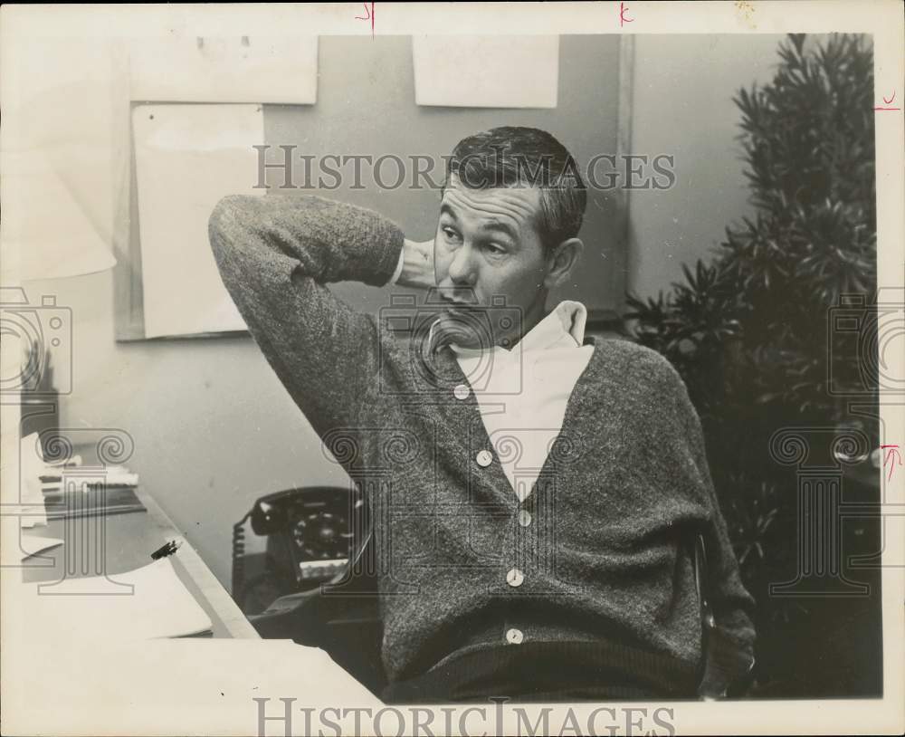 1965 Press Photo Johnny Carson, TV Personality - hpp07516- Historic Images