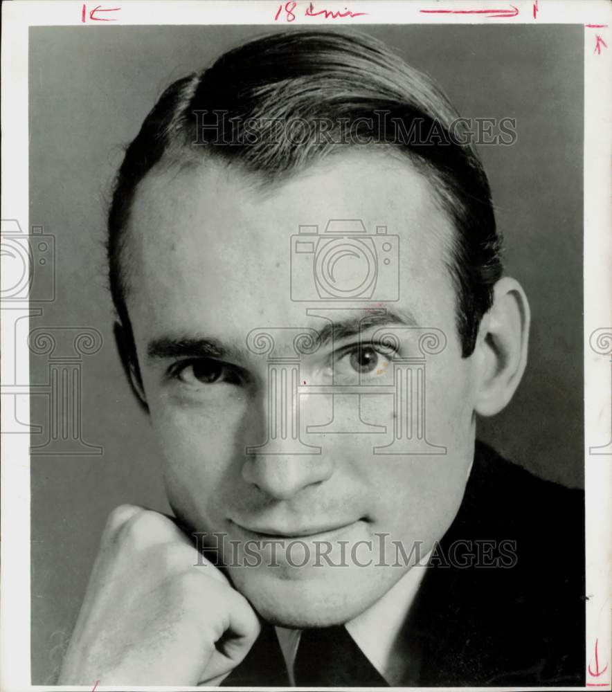 1968 Press Photo Dick Cavett, TV Host - hpp10900- Historic Images