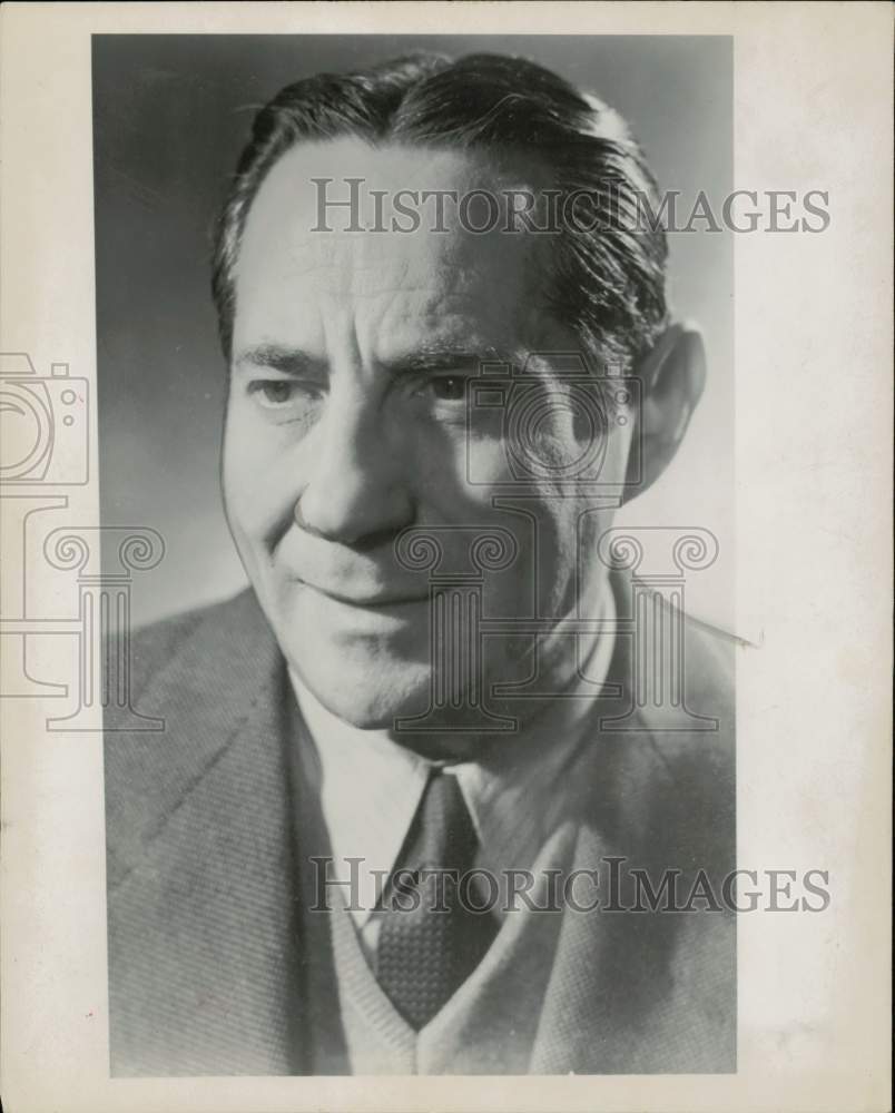 1957 Press Photo Actor Joseph Buloff - hpp11105- Historic Images