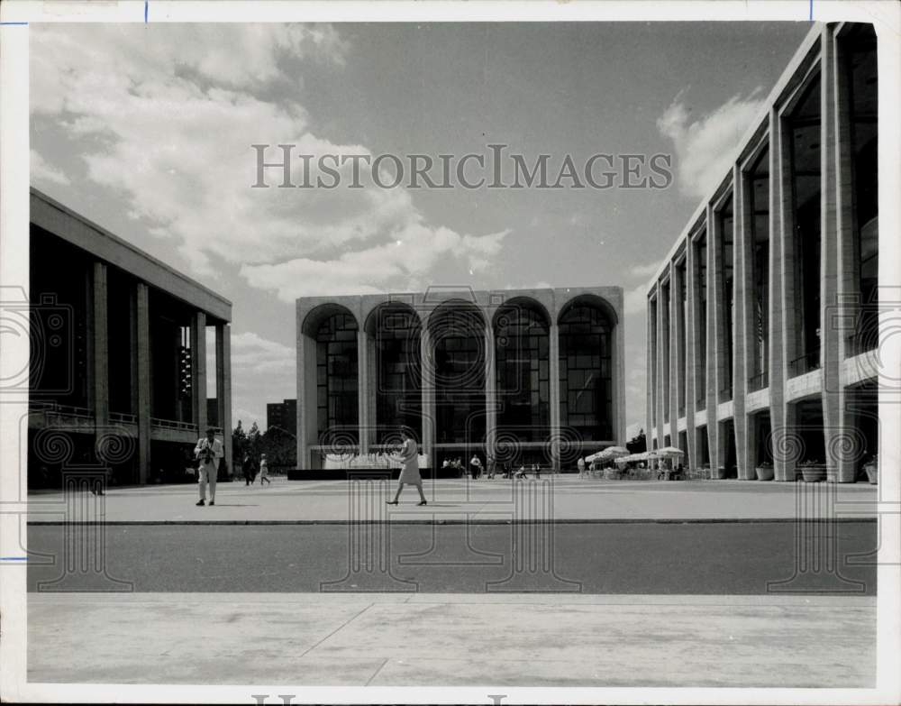 1966 Press Photo New Metropolitan Opera House at Lincoln Center, New York City- Historic Images