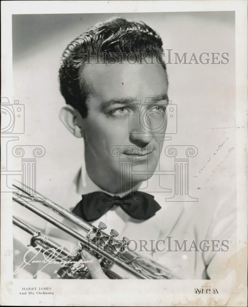 1947 Press Photo Harry James, orchestra leader. - hpp11931- Historic Images