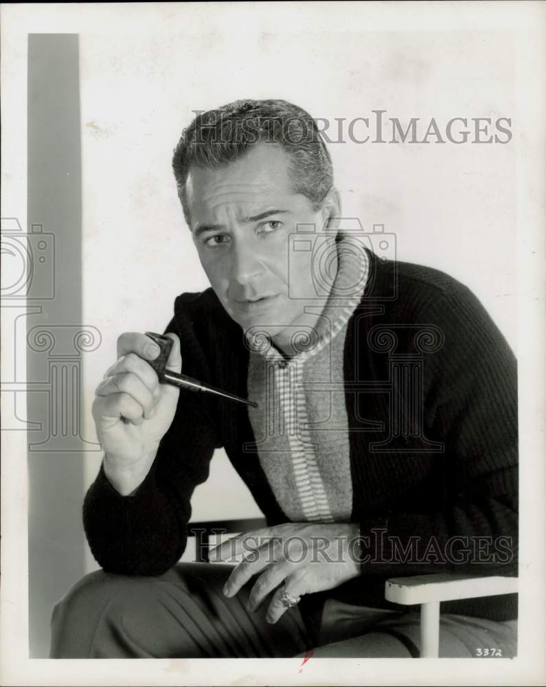 1960 Press Photo Actor Rossano Brazzi - hpp12185- Historic Images