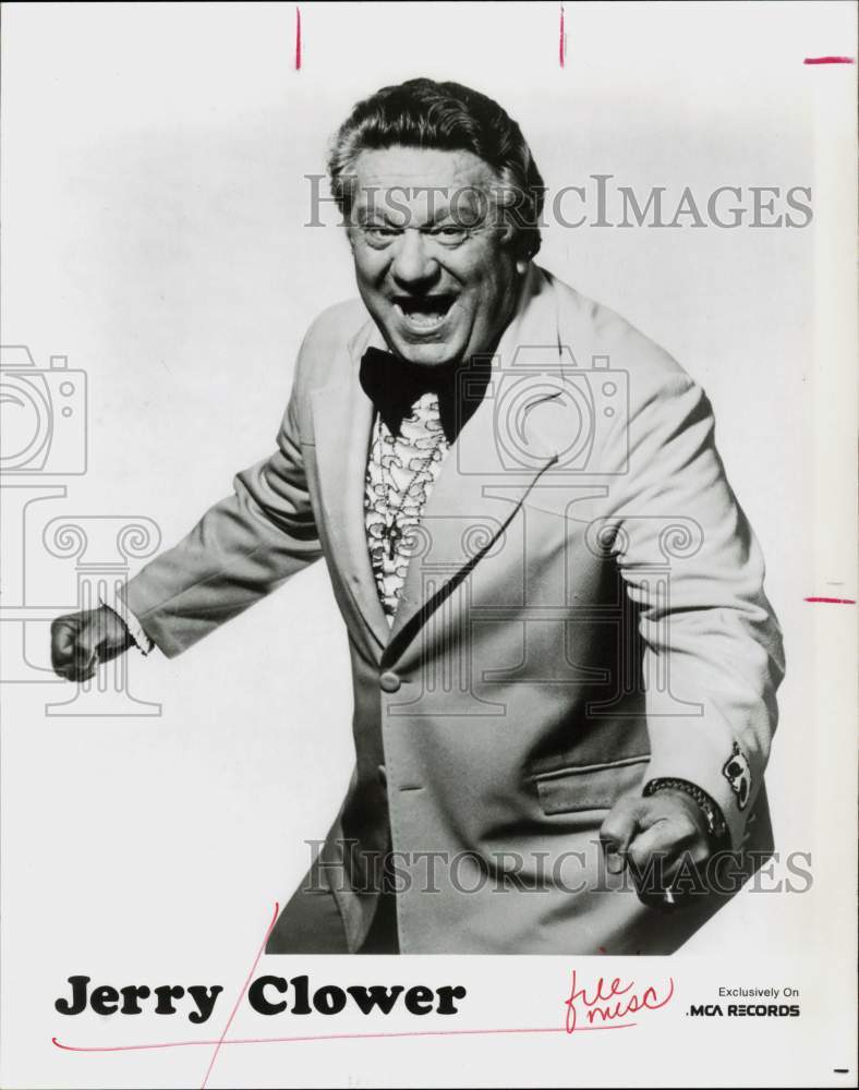 1975 Press Photo Comedian Jerry Clower - hpp12479- Historic Images