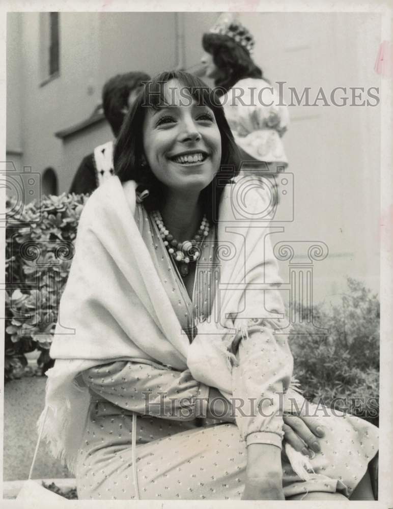 1978 Press Photo Didi Conn stars on &quot;Murder at the Mardi Gras,&quot; on CBS-TV.- Historic Images