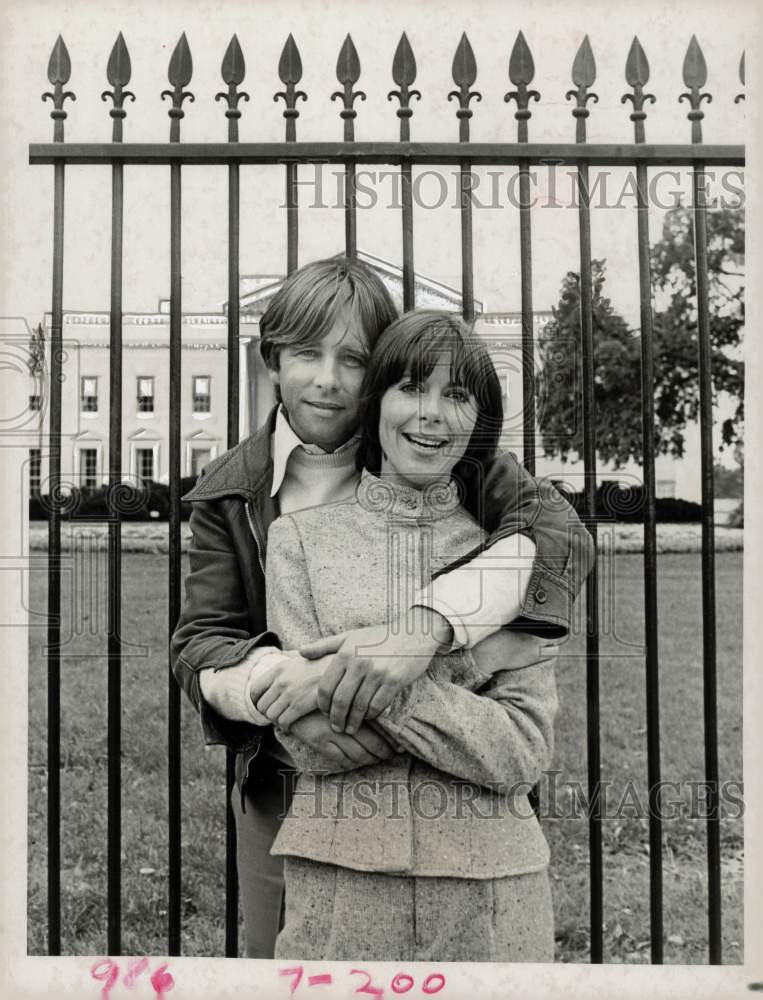 1978 Press Photo Beau Bridges and Susan Blanchard in &quot;The President&#39;s Mistress.&quot;- Historic Images