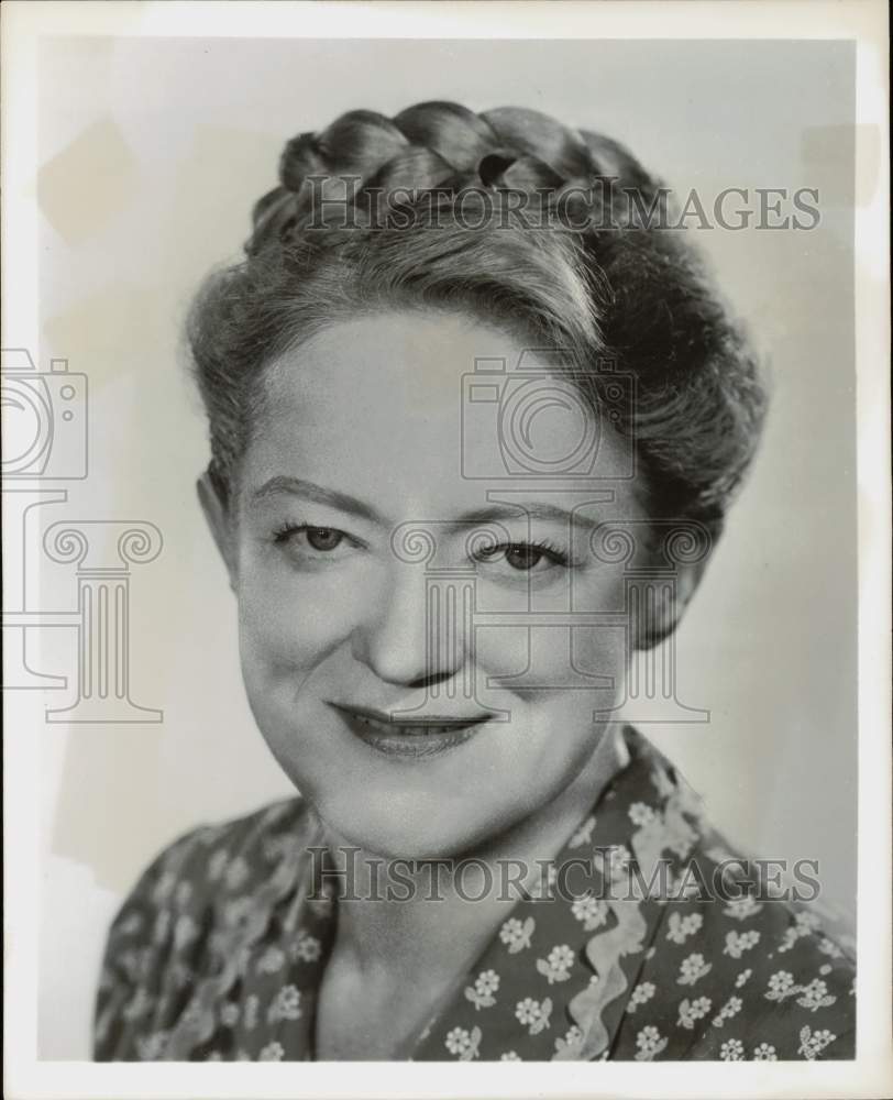 1959 Press Photo Peggy Wood stars in &quot;Seed of Guilt,&quot; on U.S. Steel Hour.- Historic Images