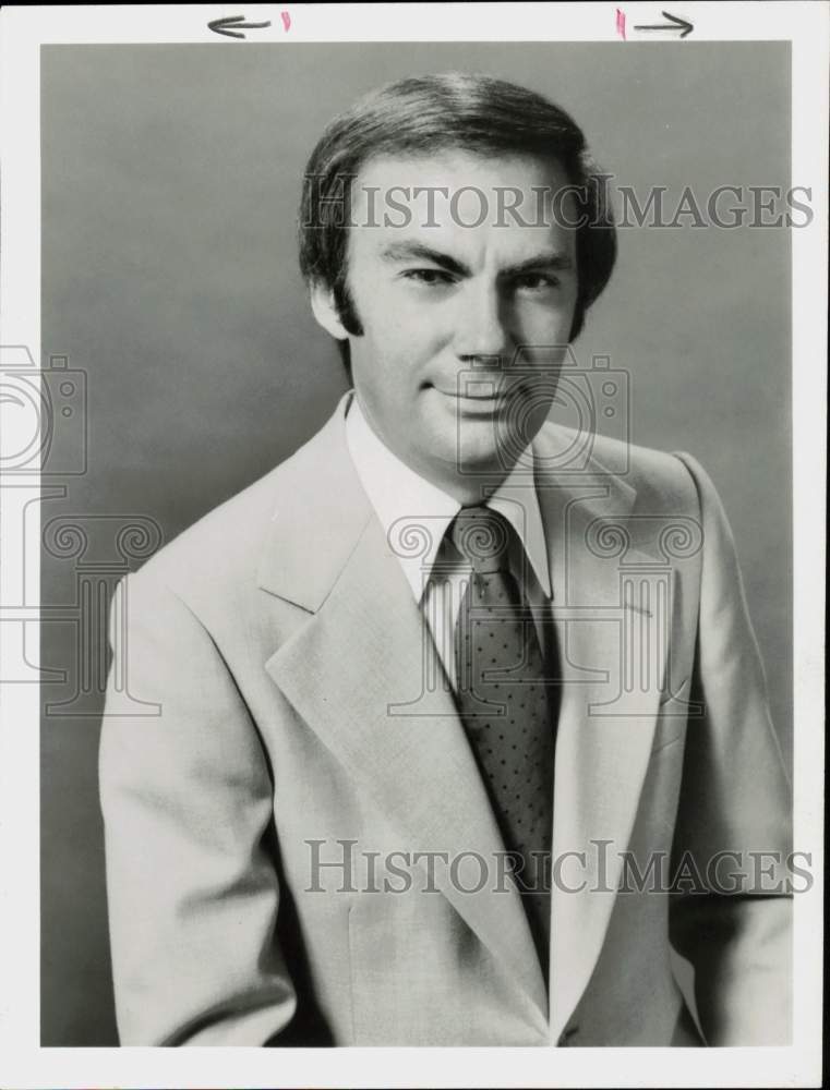 1987 Press Photo Sam Donaldson, ABC News correspondent. - hpp15312- Historic Images