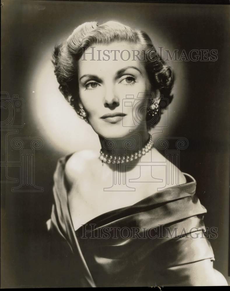 1955 Press Photo Anita Colby, American actress, model and author. - hpp15662- Historic Images