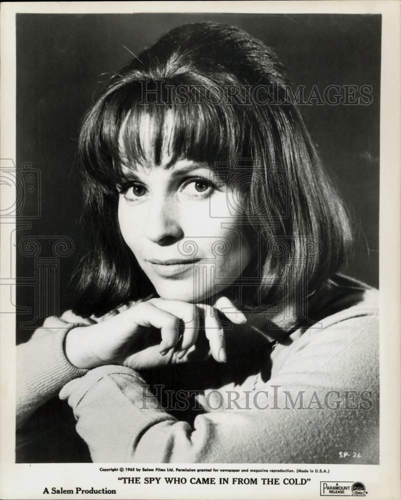 1965 Press Photo Claire Bloom, star in &quot;The Spy Who Came in from the Cold.&quot;- Historic Images