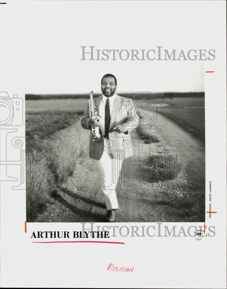 1985 Press Photo Arthur Blythe, jazz alto saxophonist and composer. - hpp15798- Historic Images