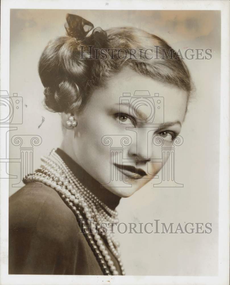 1955 Press Photo Valerie Bettis, American modern dancer, choreographer &amp; actress- Historic Images