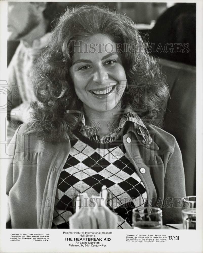 1972 Press Photo Jeannie Berlin in a scene from "The Heartbreak Kid."