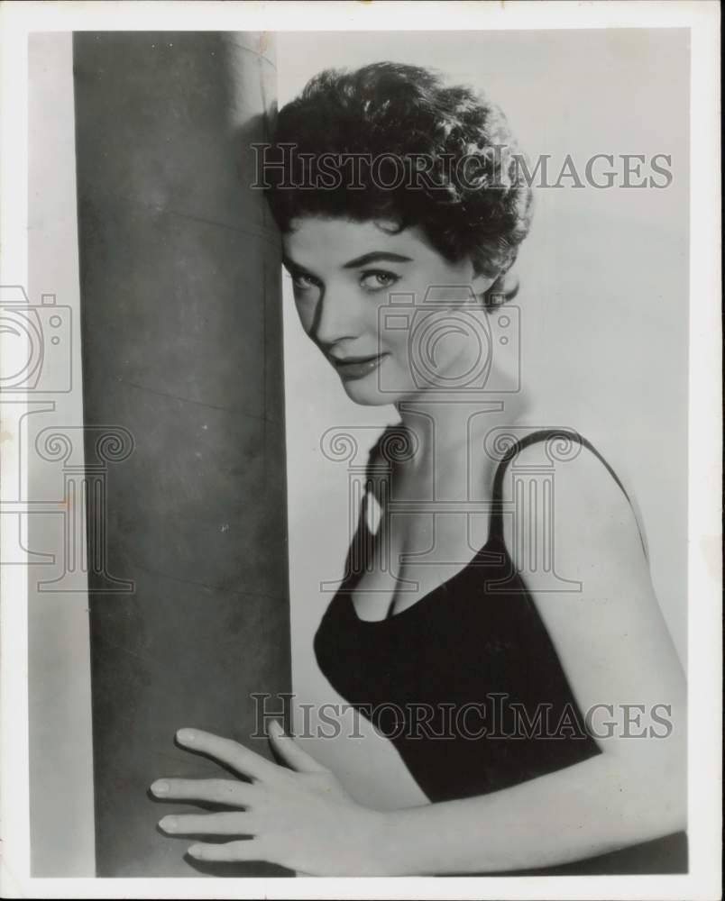 1956 Press Photo Actress Polly Bergen - hpp16507- Historic Images