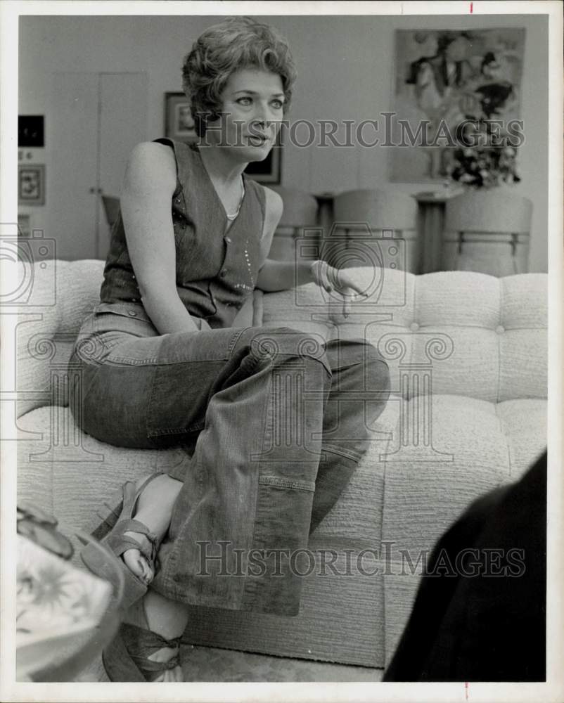 1973 Press Photo Actress Polly Bergen - hpp16657- Historic Images