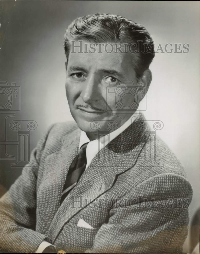 1958 Press Photo Ronald Colman, British radio, theater, film and TV actor.- Historic Images