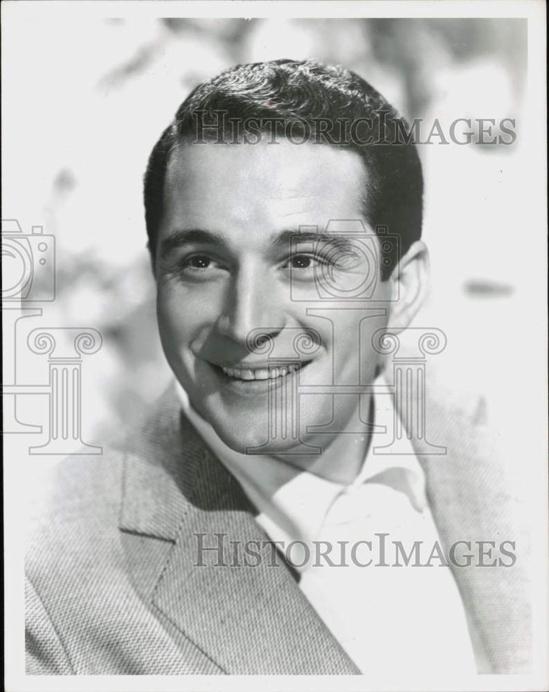 1955 Press Photo Singer Perry Como - hpp17046- Historic Images