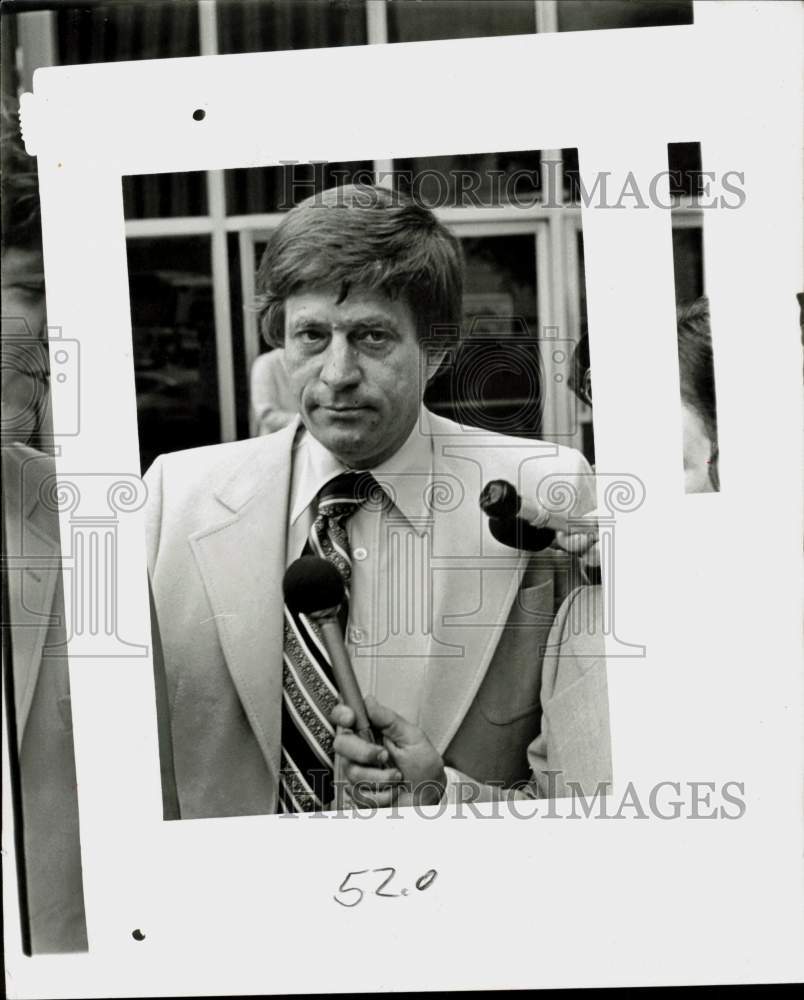 1979 Press Photo Jack Douglas Key, Houston City Purchasing Director - hpp17617- Historic Images