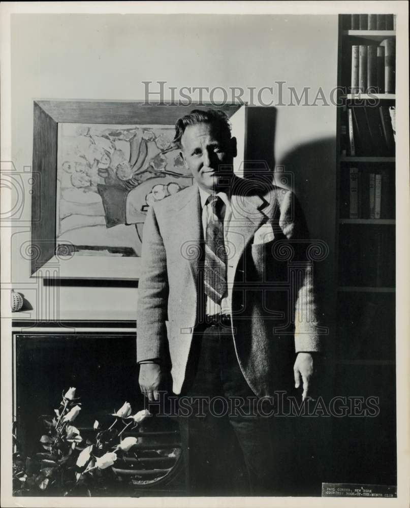 1949 Press Photo Author John Gunther - hpp17772- Historic Images