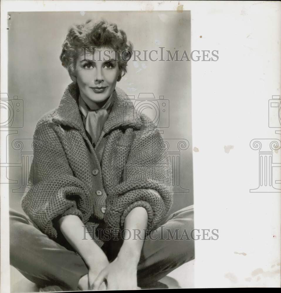 1957 Press Photo Kay Kendall, British actress and comedienne. - hpp17967- Historic Images