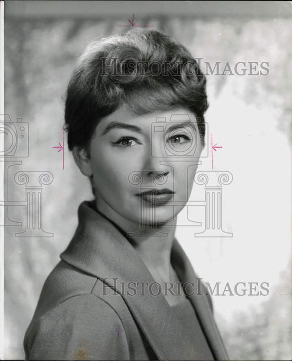 1961 Press Photo Actress Sally Kemp - hpp18004 - Historic Images