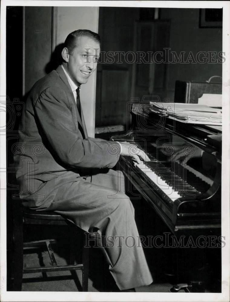 Press Photo Pianist Stan Kenton - hpp18017- Historic Images