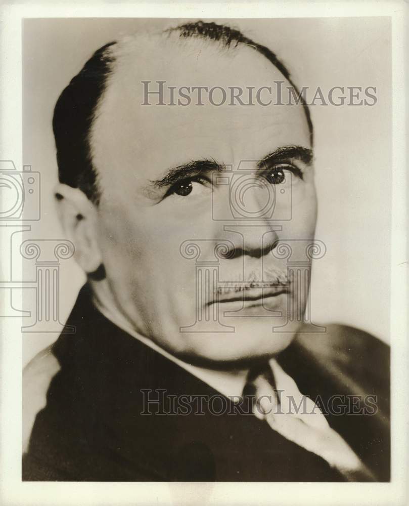 1951 Press Photo Actor Roland Young, Star of &quot;Pulitzer Prize Playhouse&quot;- Historic Images