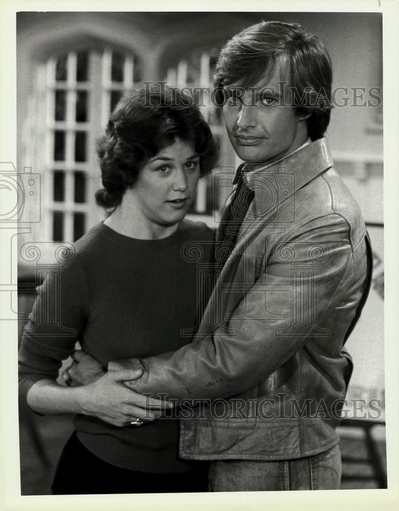 1981 Press Photo Comedienne Geri Jewell, Lou Richards on &quot;The Facts of Life&quot;- Historic Images