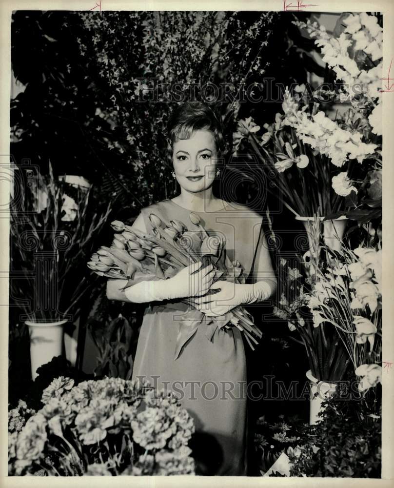 1965 Press Photo Actress Olivia de Havilland - hpp21235- Historic Images