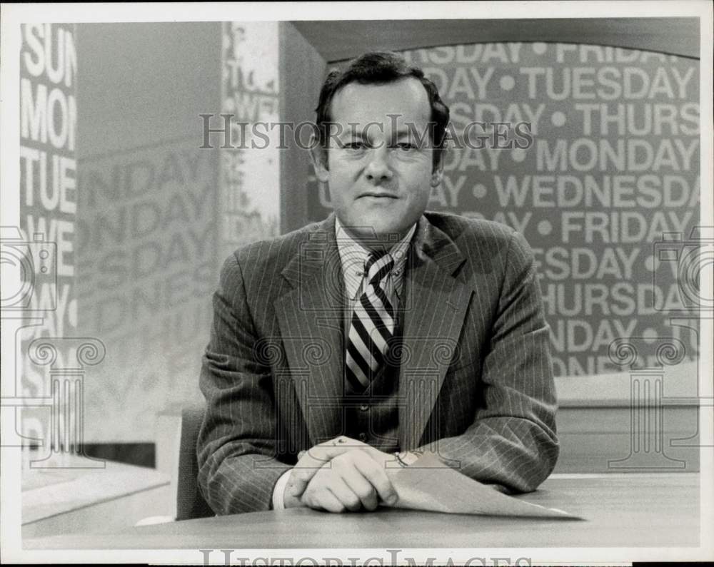 1979 Press Photo Bob Schieffer on CBS News&#39; &quot;Morning&quot; Show - hpp21624- Historic Images