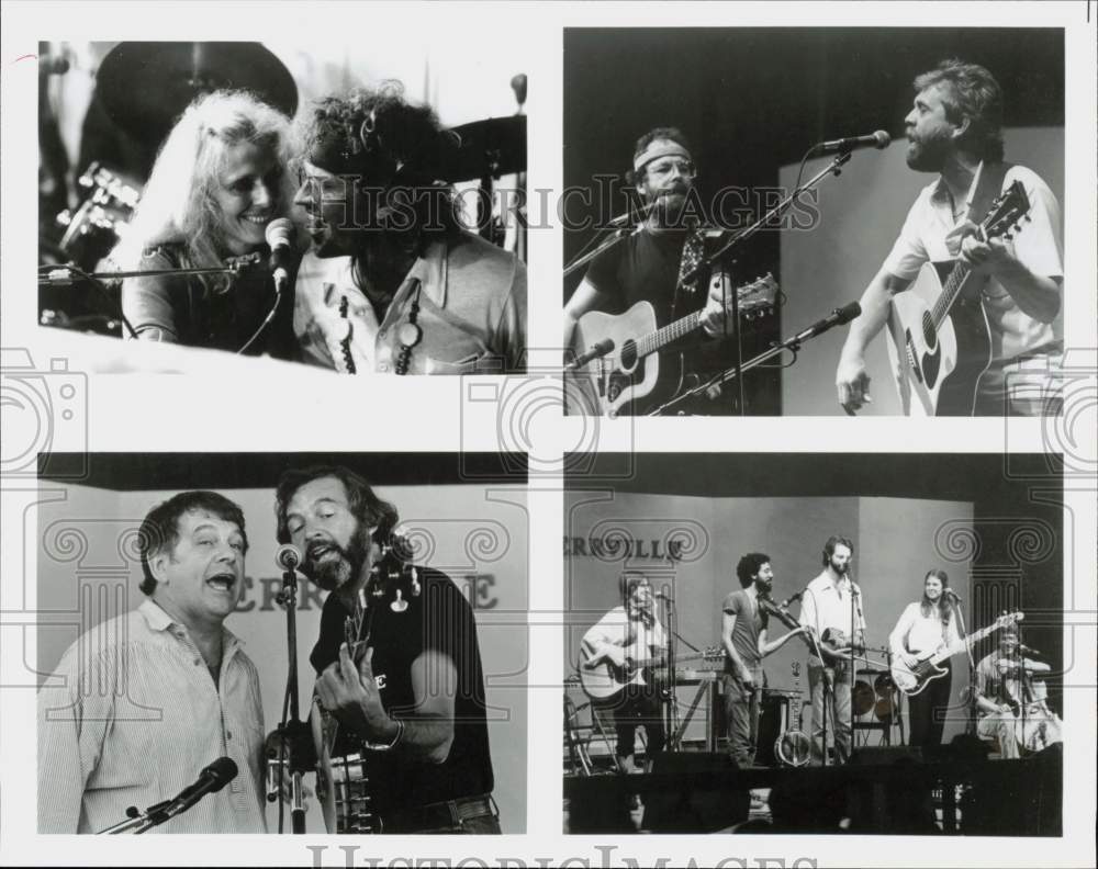 Press Photo Musicians Performing at 12th Annual Kerrville Folk Festival- Historic Images