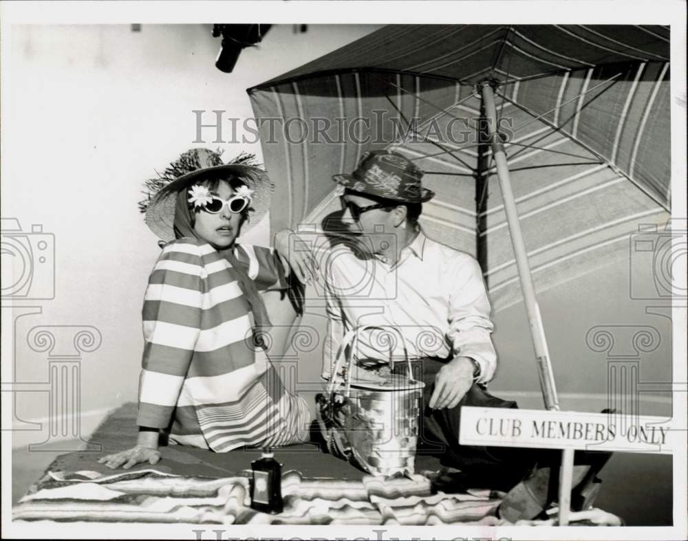 1960 Press Photo TV Stars Don Fellows &amp; Patricia Englund - hpp22103- Historic Images